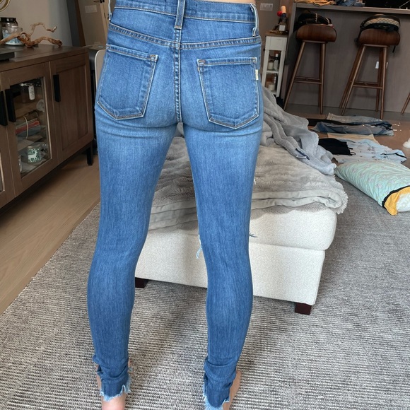 Low rise ripped jeans - Picture 5 of 5
